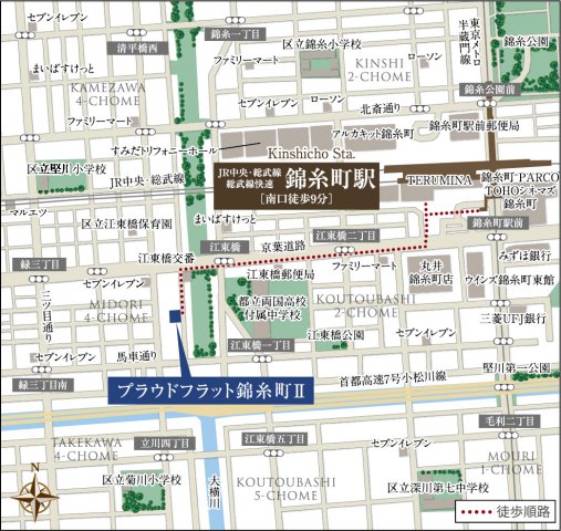 プラウドフラット錦糸町Ⅱ508号室 null
