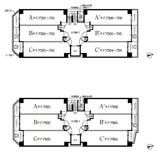 プレール・ドゥーク西川口506号室 外観