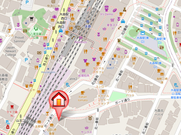 レジディア大森Ⅲ2階 null