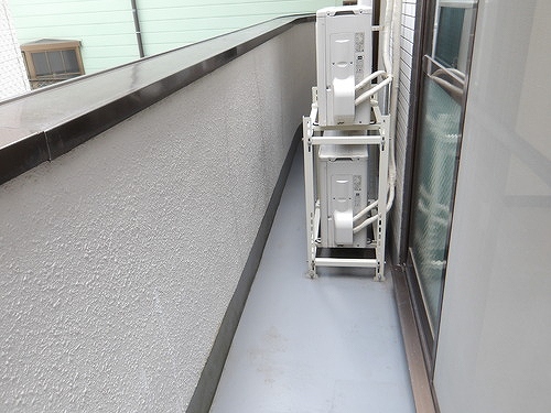 メゾンフラワー1階 バルコニー　※2025年9月撮影