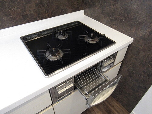 ライオンズ川越グランフォート グリル付きコンロ