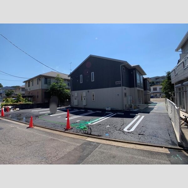 ソレイユ梶山203号室 外観写真(施工中)