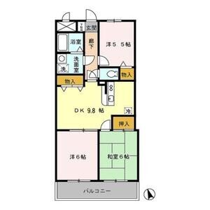 ストークマンション102号室 間取