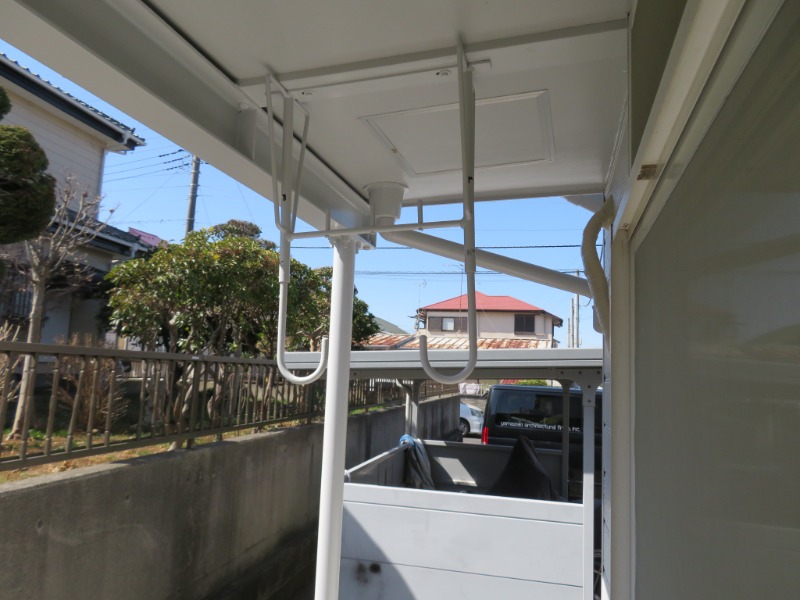 ファーストハイツB1階 バルコニー