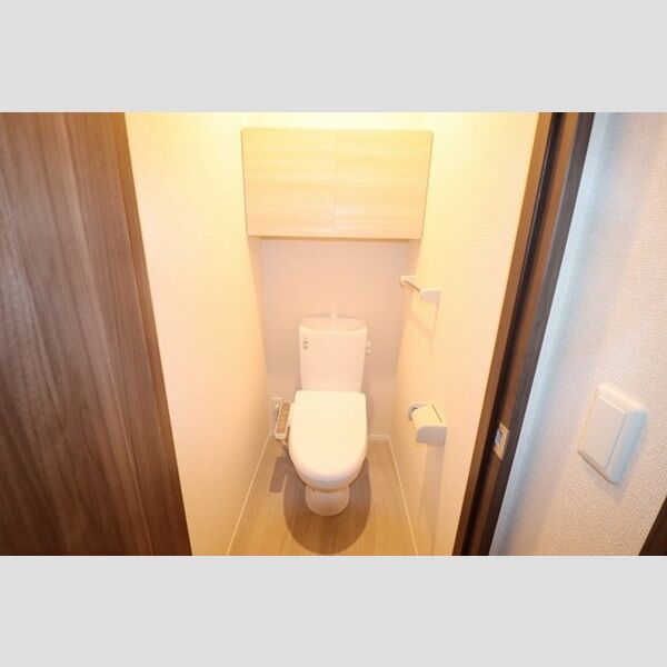 ソレアード202号室 トイレ　温水洗浄暖房便座