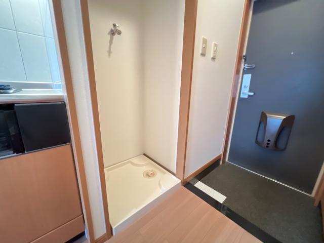 プレサスＳⅡ101号室 洗濯機置場