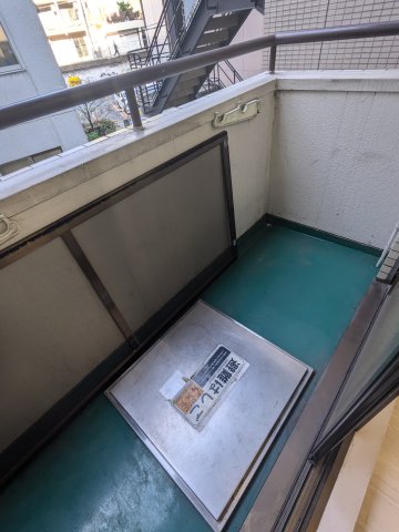 セブンスターマンション島津山 バルコニー