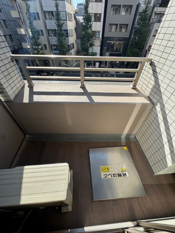 レジディア恵比寿Ⅱ バルコニー