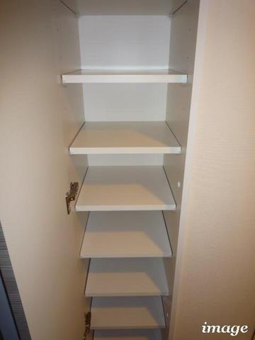 ガーラ・シティ川崎1階 収納豊富です