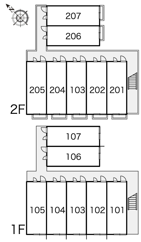 レオパレスジオイド205号室 部屋その他