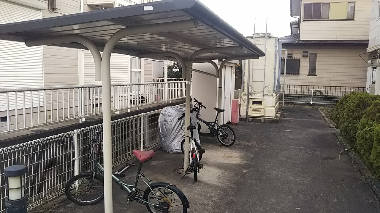 レオパレス山王下206号室 駐輪場