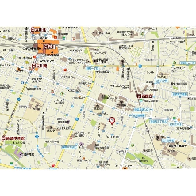 クリア立川 外観