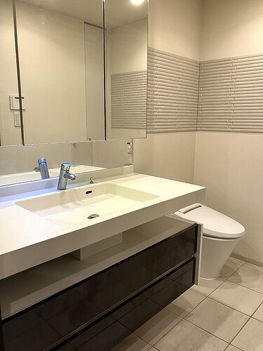 イクサージュ目黒 洗面台　※内装前