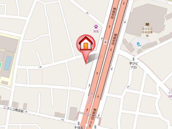 千寿ピア10階 null