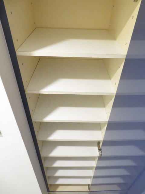 ガラ・シティ大崎 大きなスペースがあり、収納には困りません