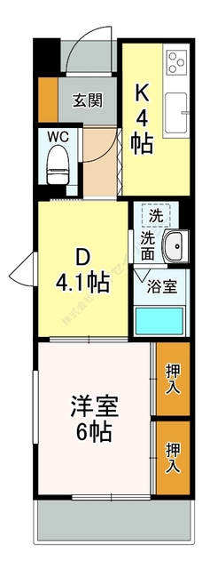 湘南鵠沼海岸リラホーム0105号室 間取