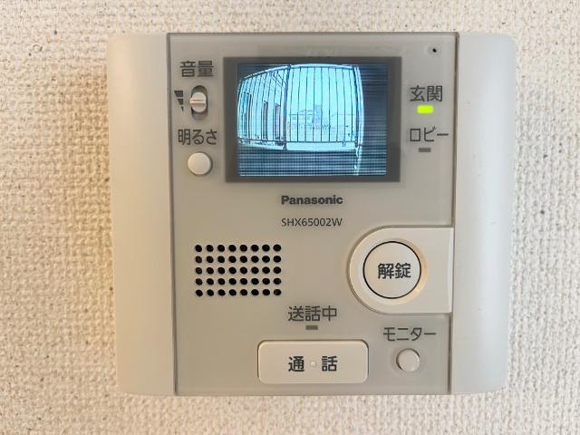 ディアコート101号室 カメラ付インターホン