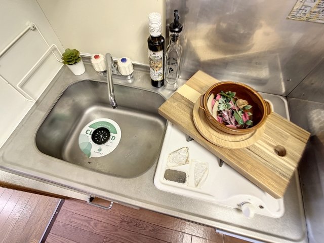 登戸ハイツ 1口ガスコンロ※画像はイメージです(家具や小物は設備ではありません)