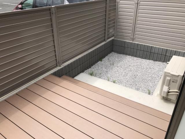 シュキュール　B102号室 庭