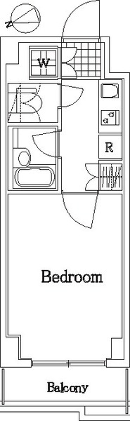 ルーブル東蒲田伍番館508号室 間取