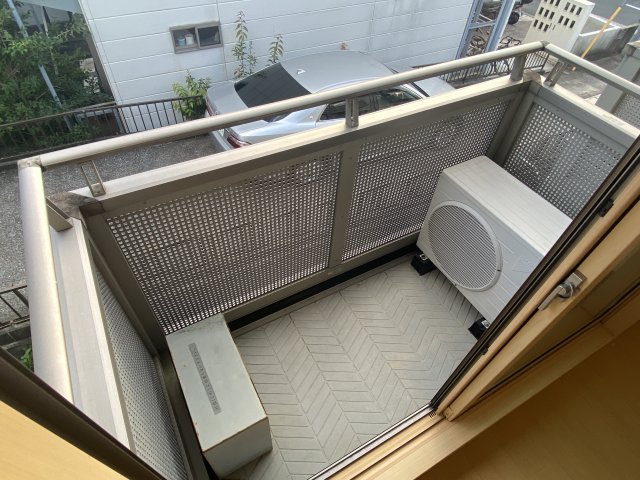 白山ハイツ バルコニー