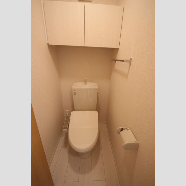 cozy　field トイレは温水洗浄便座付き!