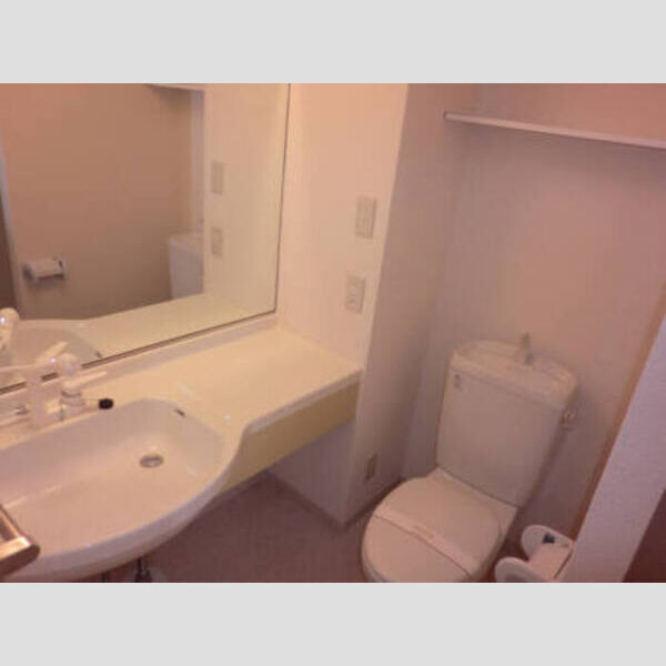 リヴェール205号室 トイレ・洗面台