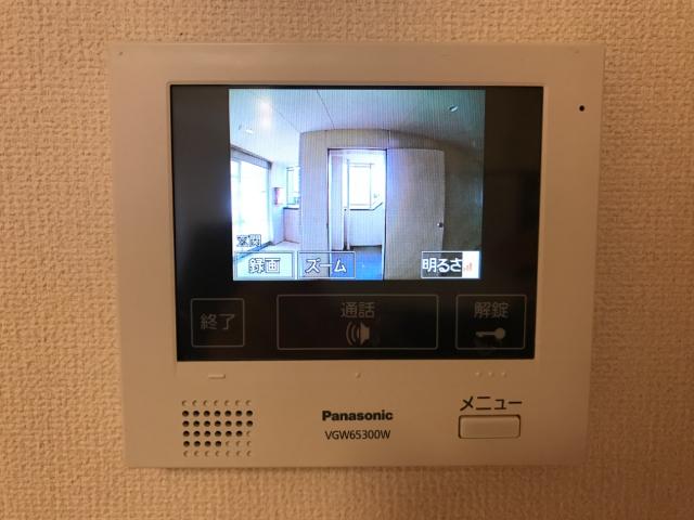 グレイスヴィラ湘南 カメラ付インターホン