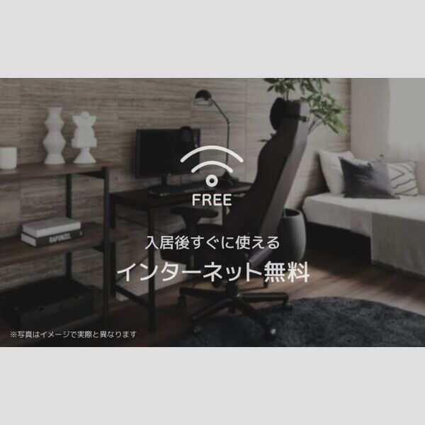 グリナージュ　リリア201号室 インターネット無料、工事無しで即日利用可能♪ 