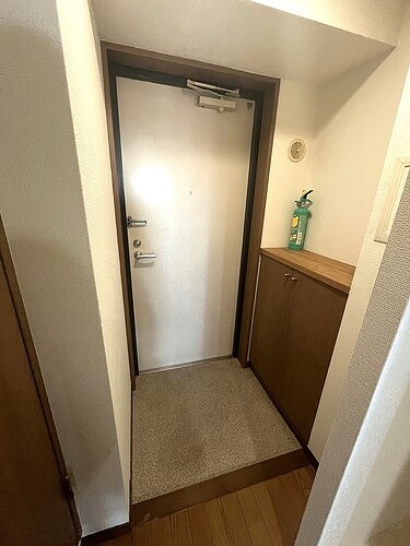 メインステージ巣鴨 玄関　※前回募集時2024年12月撮影