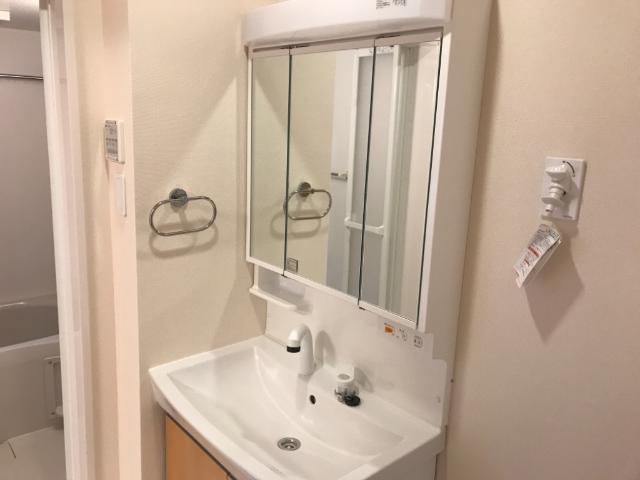 ルアナ201号室 洗面