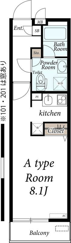 リブリ・ガーデン1階 間取