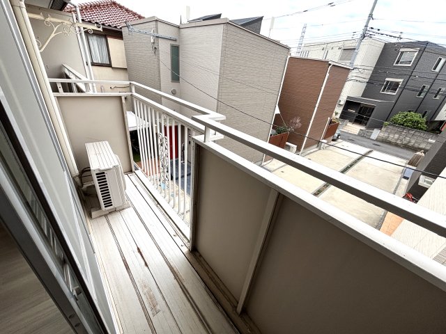 タウニー稲美Ｂ0202号室 バルコニーです。