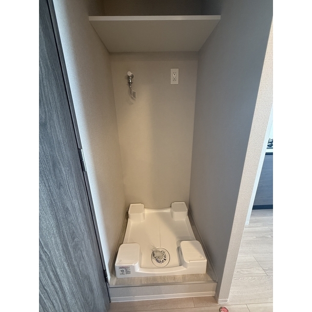 デュオフラッツ品川戸越 洗濯機置き場　2025年8月撮影