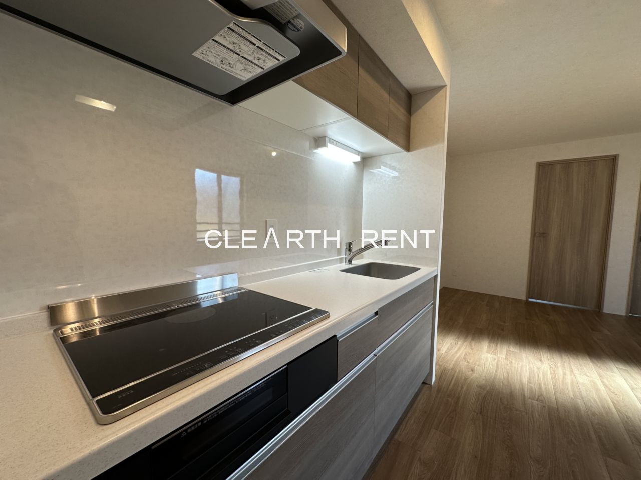 ＧＲＡＮ ＰＡＳＥＯ大井町3階 グリル付きIHコンロのキッチン