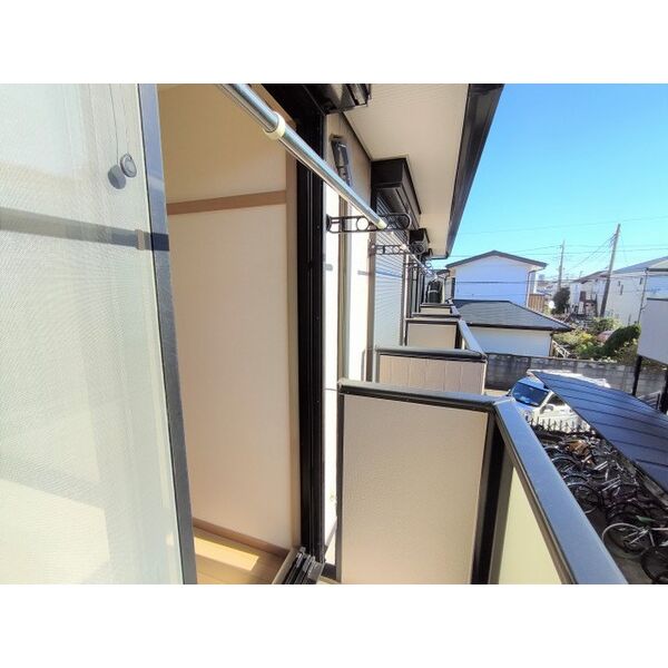 富士見ハイツB206号室 バルコニー