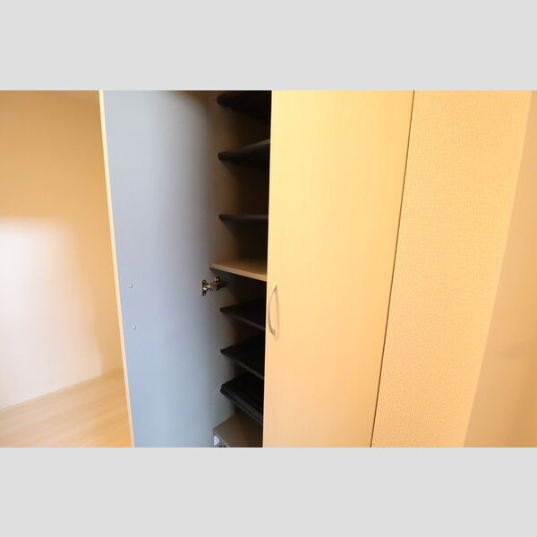 山五ヒルズ203号室 シューズボックス