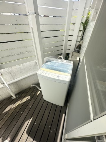ベールクロヌ101号室 バルコニー