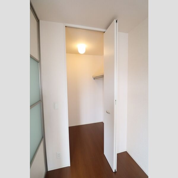 サンシャインみさと203号室 ウォークインクローゼット