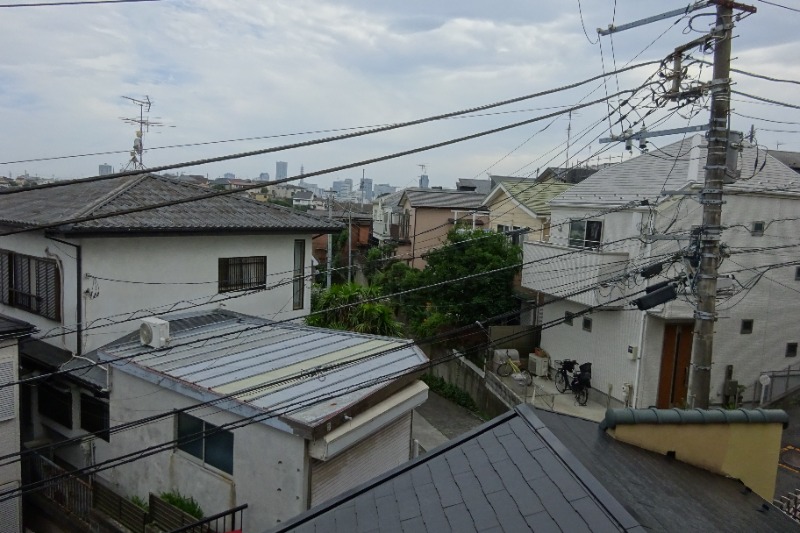 ルミール2階 ※別部屋からの眺望