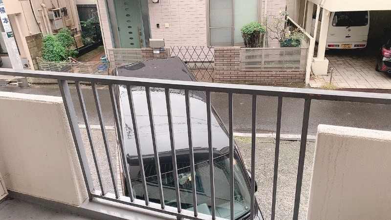 エル・アルカサル渋谷1階 バルコニー