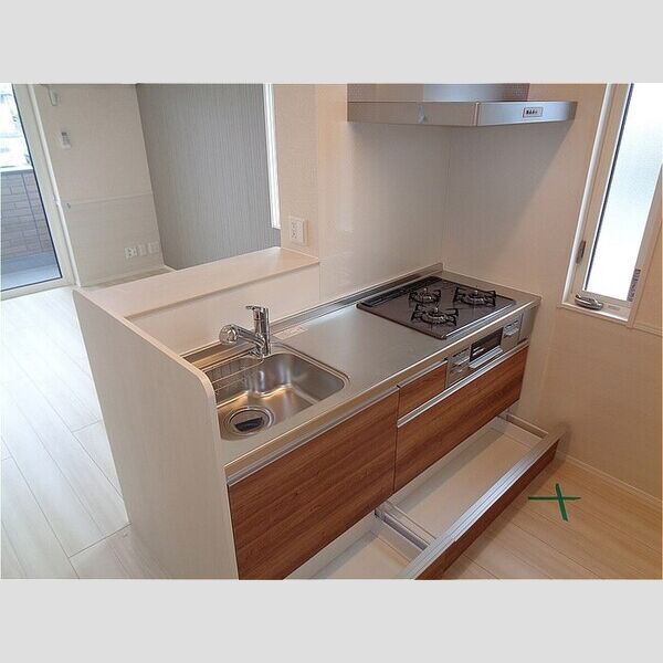 fortuneXI　(フォーチュンイレブン)205号室 システムキッチン