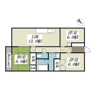 第14明智ビル0201号室 間取