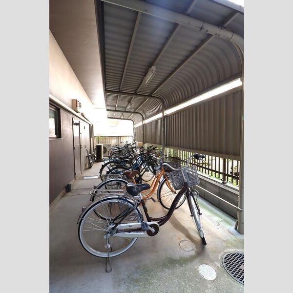 サンウィングS Ⅱ201号室 駐輪場