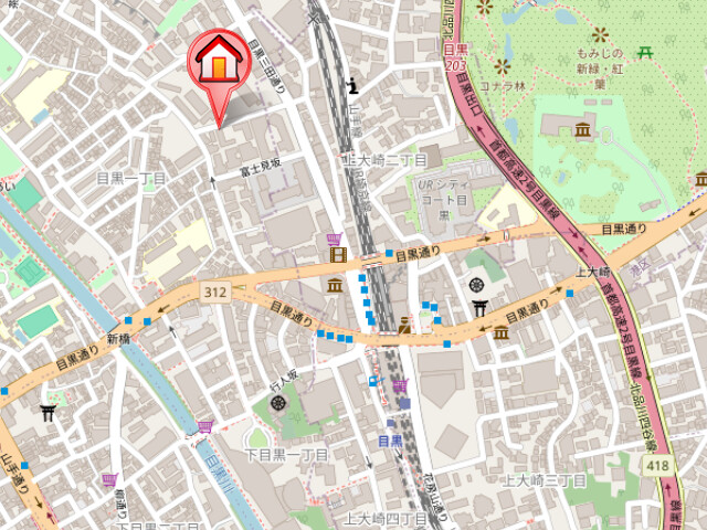 レジディア目黒Ⅱ1階 null