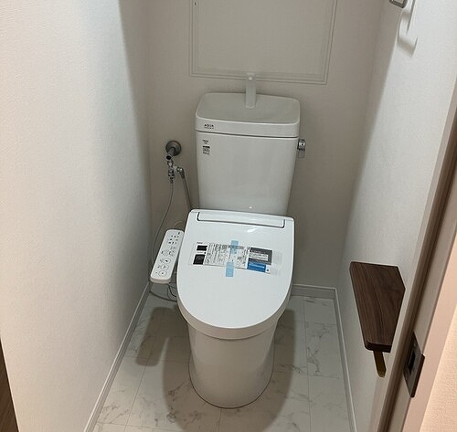 ソフトタウンニュー谷津遊園1階 トイレ　内装後