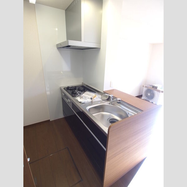 BRYANT PARK　D 3コンロ付の対面キッチン