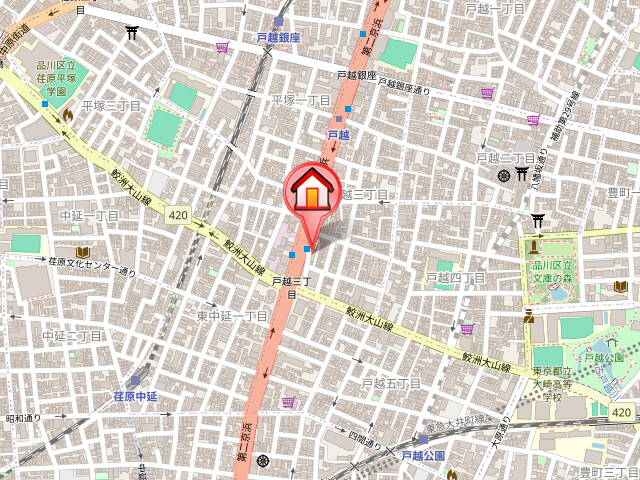 アーバネックス戸越8階 null