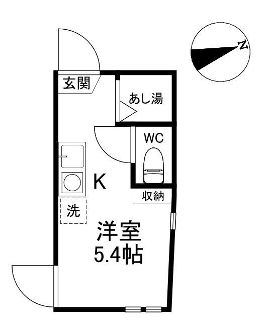 アーバンプレイス高円寺Ⅴ1階 間取り図