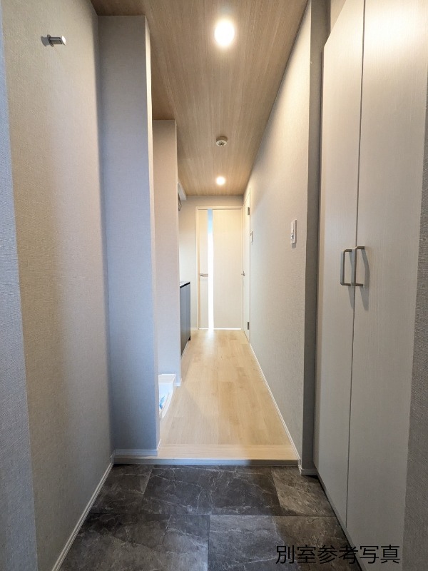 レジディア島津山2階 玄関